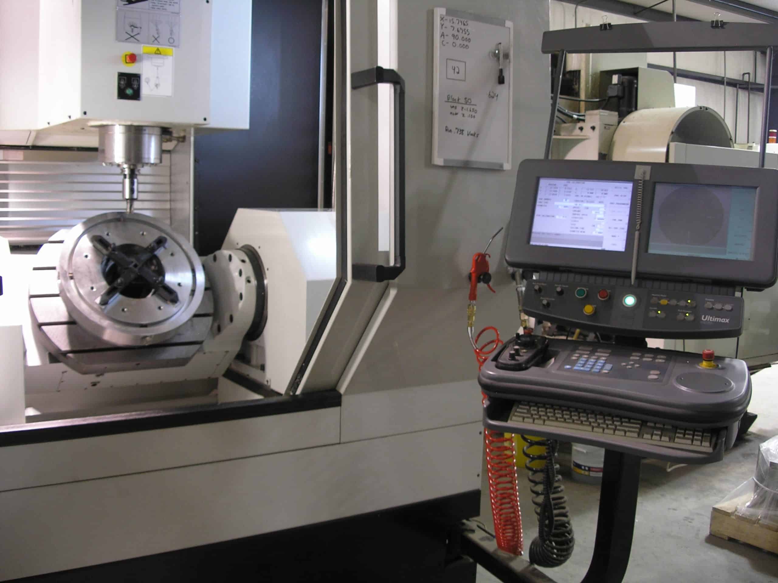 tour cnc 5 axes