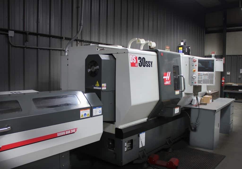 Haas DS 30 SSY Machine Shop CNC Machining Center Lindsay Machine Works Inc.