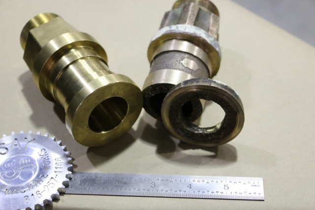 Brass Part Reverse Engineering CNC Machining