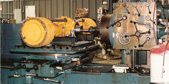 engine-lathe machining